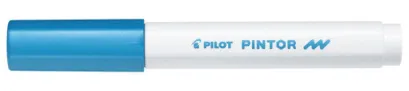 Marker permanentny okrągły Pilot Pintor F Metaliczny Niebieski