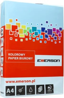 Papier Ksero A4 80g Niebieski Emerson