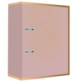 Segregator A4/75 Interdruk Satin Gold Sparkling smartkleks.pl