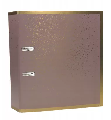 Segregator A4/75 Interdruk Satin Gold Sparkling