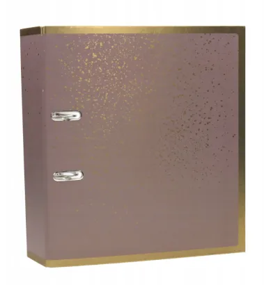 Segregator A4/75 Interdruk Satin Gold Sparkling