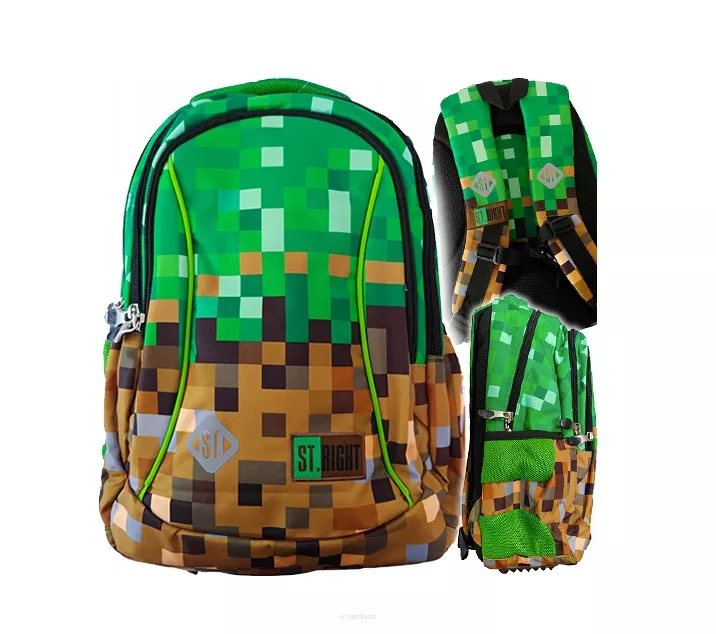 Plecak Wczesnoszkolny St.Right BP-26 Pixele smartkleks.pl