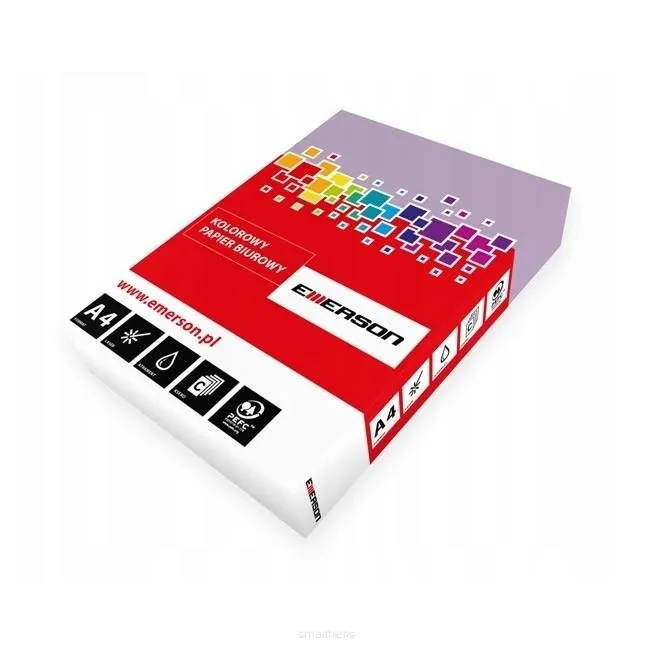 Papier Ksero Kolorowy Fuksja A4 80g 500 Arkuszy Emerson  SmartKleks.pl