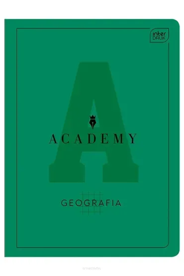 Zeszyt tematyczny InterDruk A5 60 linia 90g Geografia Academy Hybryda
