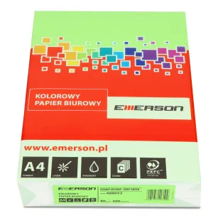 Papier Ksero A4 Kolorowy  Emerson Zielony 80g/m2