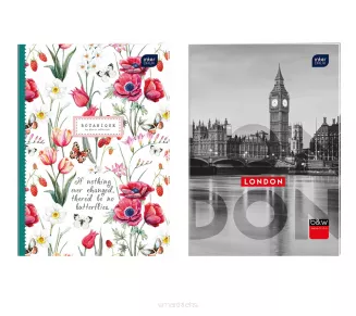 Zeszyt A4 Krata 60 kartek Mix Interdruk