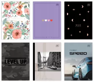 Zeszyt A4 Krata 60 kartek Mix Interdruk