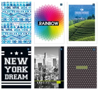 Zeszyt A4 Krata 60 kartek Mix Interdruk