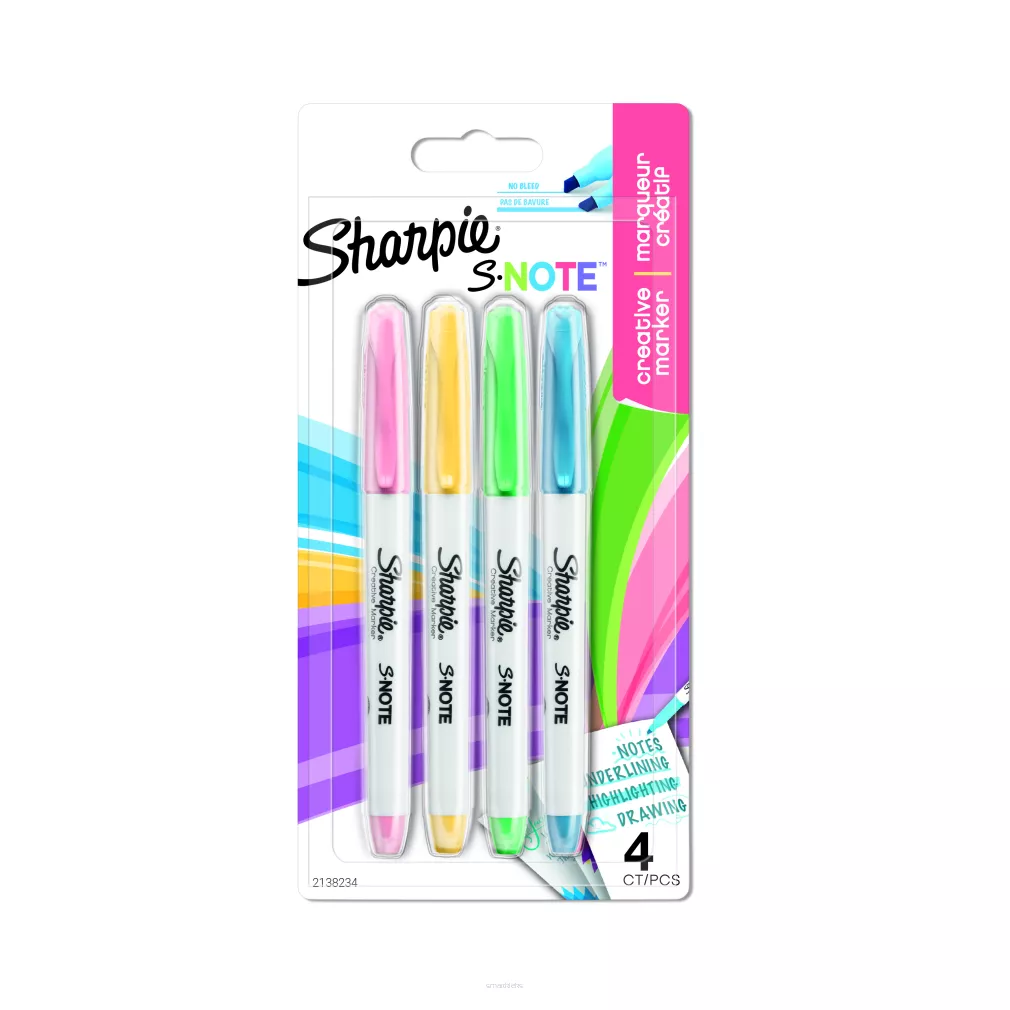 Sharpie S-Note Kreatywne Markery Kolorowanie Zakreślanie Pisanie smartkleks.pl