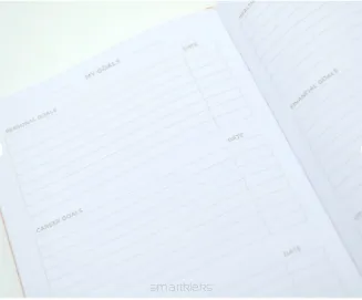 Notatnik A5/96k Kratka Miękka Okładka Różowy smartkleks.pl