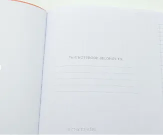 Notatnik A5/96k Kratka Miękka Okładka Różowy smartkleks.pl