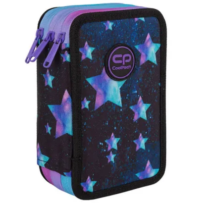 Piórnik Trójkomorowy Cool Pack z Wyposażeniem Jumper 3 Star Night
