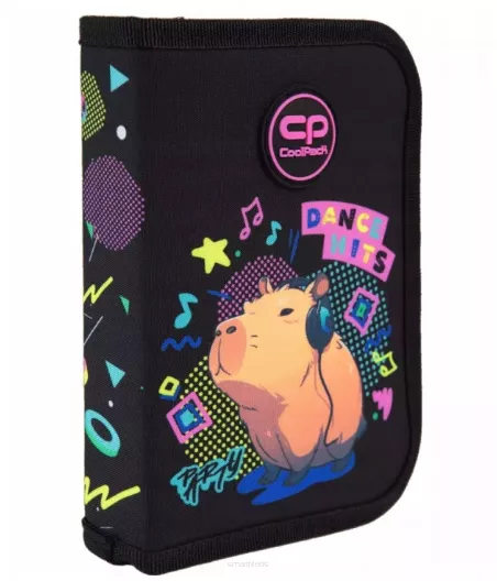 Piórnik Jednoklapkowy Bez Wyposażenia Coolpack Clipper Capybara