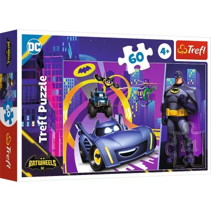 Puzzle Trefl 60 Elementów Batman i Jego Pojazdy