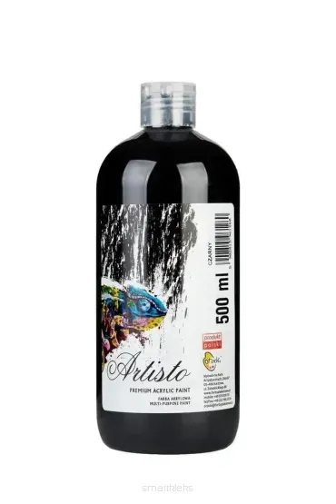 Sweet colours Farba akrylowa czarna 500ml
