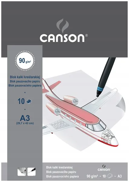 Blok Kalki Kreślarskiej A3 Canson  SmartKleks.pl