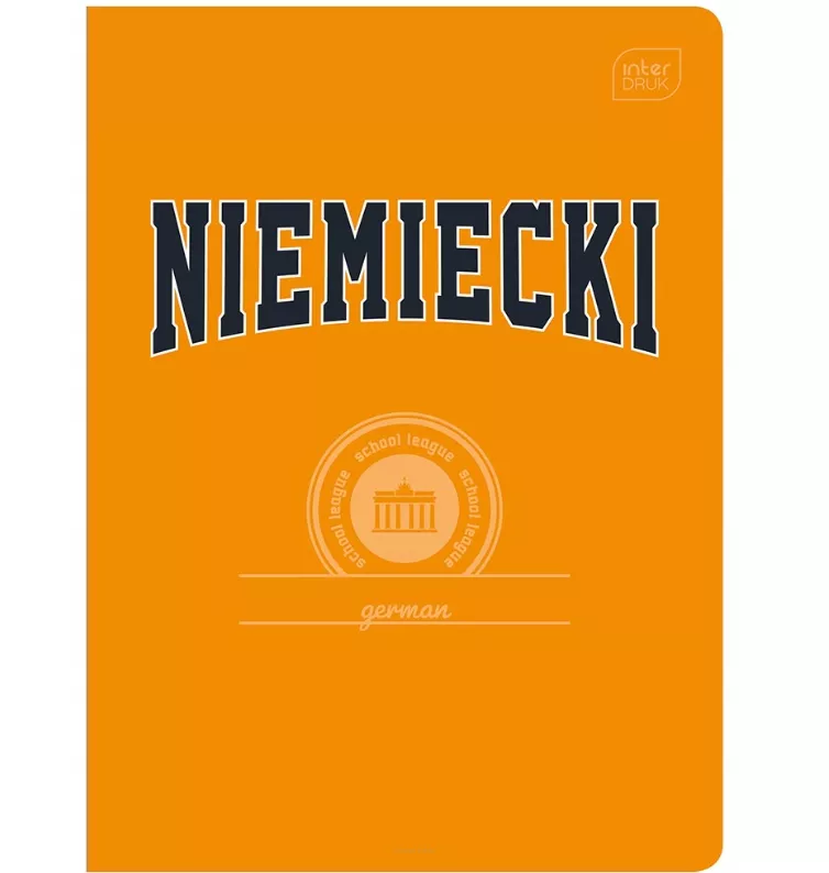 Zeszyt Tematyczny - Niemiecki  A5/60 w Kratkę Interdruk smartkleks.pl