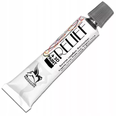 Konturówka relief Deco  Renesans Srebrna 20 ml