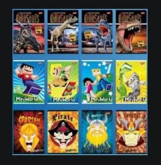 Zeszyt A5 Linia 16 kartek St-Majewski