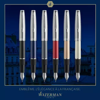 Pióro Wieczne Waterman Embleme Black CT smartkleks.pl
