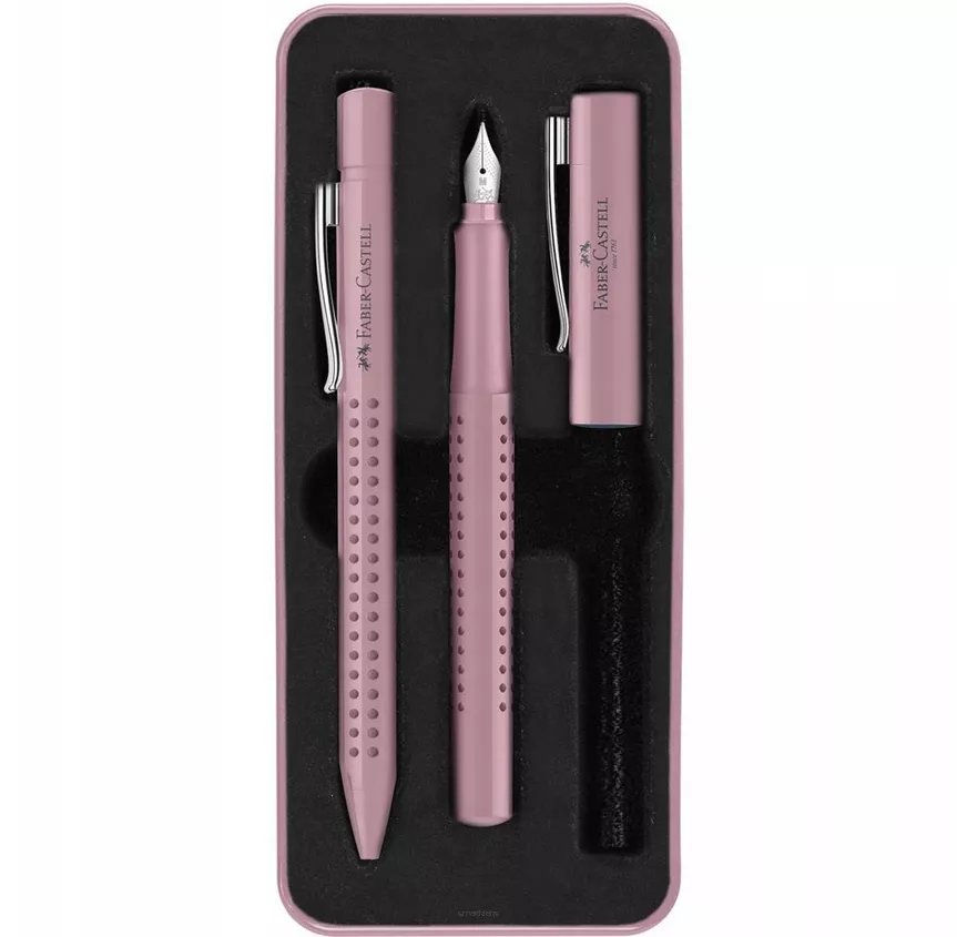 Zestaw Prezentowy GRIP 2010 Pióro Wieczne i Długopis Rose smartkleks.pl