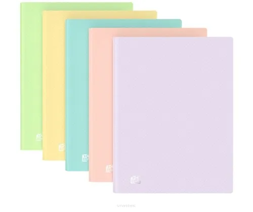 Album ofertowy Oxford A4 40 koszulek PP Urban pastel mix kolorów