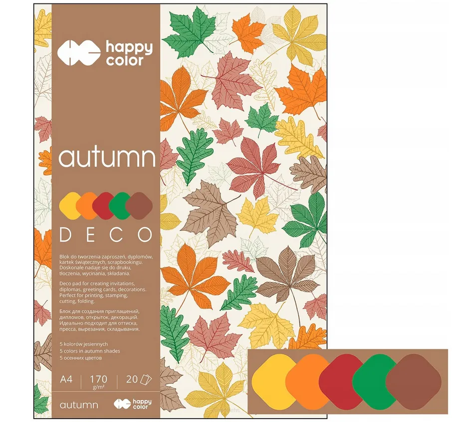 Blok Kreatywny Happy Color Deco Forest