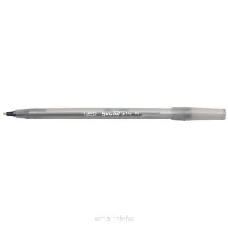 Zestaw Długopis Bic Round Stic Czarny 60szt - 3