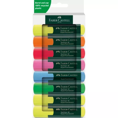 Zakreślacze Faber-Castell 8szt