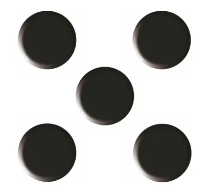 Magnesy 30mm Czarne GM401-V5 5szt Tetis