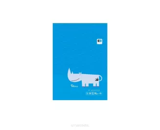 Notes A6 Krata 50 Kartek Interdruk black&blue 90g/m2