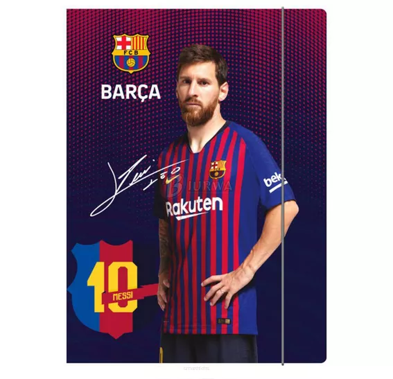 Teczka z Gumką A4 Astra FC Barcelona