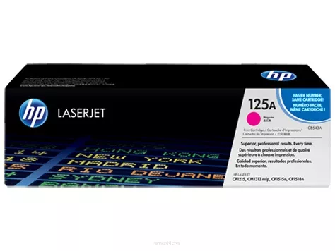 Toner HP 125A Magenta CB543A do LaserJet CP1215