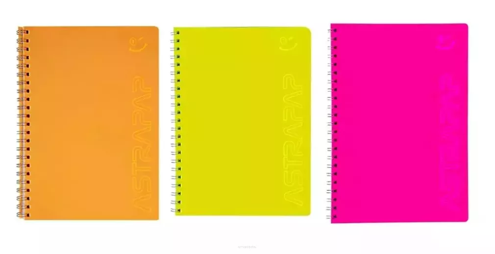 Kołozeszyt B5/80K Kratka Fluo Astra smartkleks.pl