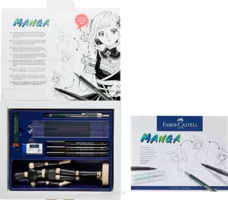 Pisaki Pitt Artist Pen Manga Starter FABER-CASTELL smartkleks.pl