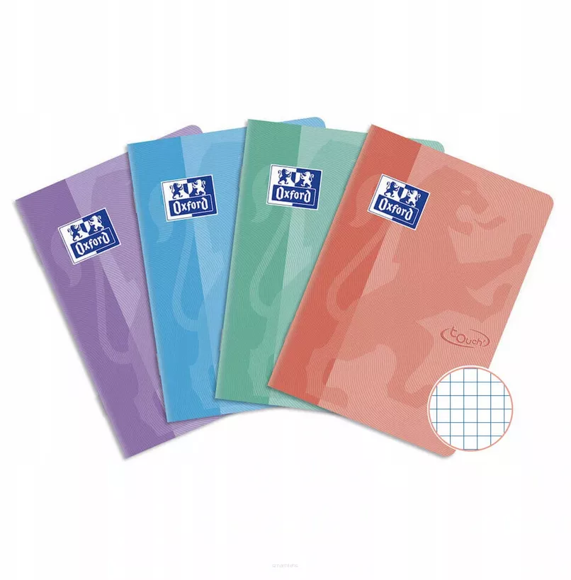 Oxford Brulion A5 Soft Touch 96k. Kratka