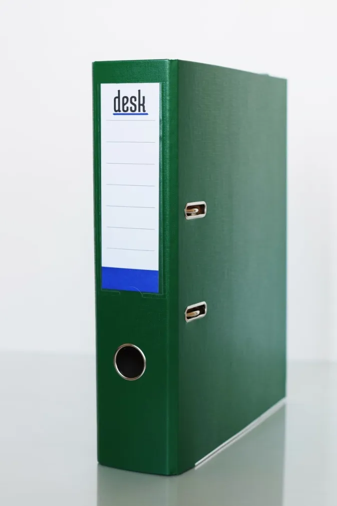 SEGREGATOR A4/75 DESK ZIELONY