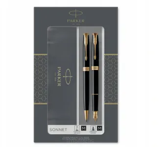 Parker Sonnet BlackLaquer GT Zestaw Prezentowy smartkleks.pl