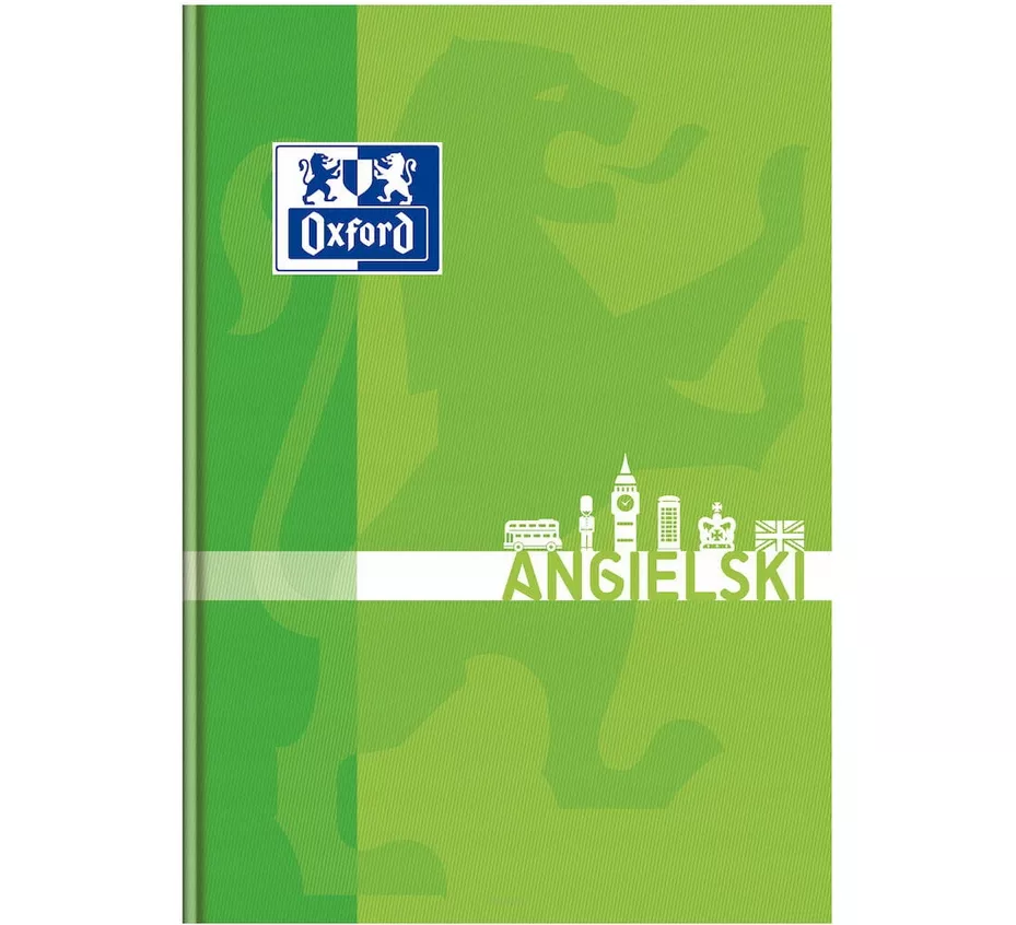 Oxford Brulion Zeszyt Tematyczny Angielski A5 90g/m2