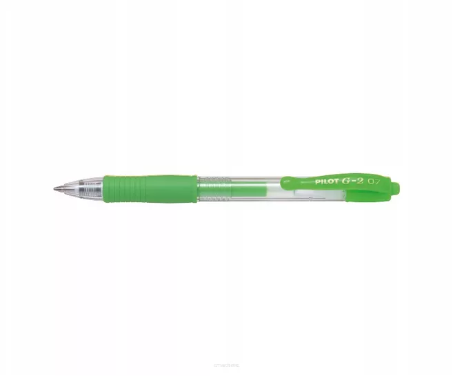 Długopis Żelowy Neonowy G-2 Pilot Neon Green