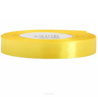 Wstążka Satynowa 12mm/32m Żółta