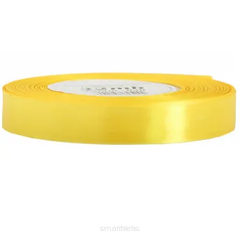 Wstążka Satynowa 12mm/32m Żółta