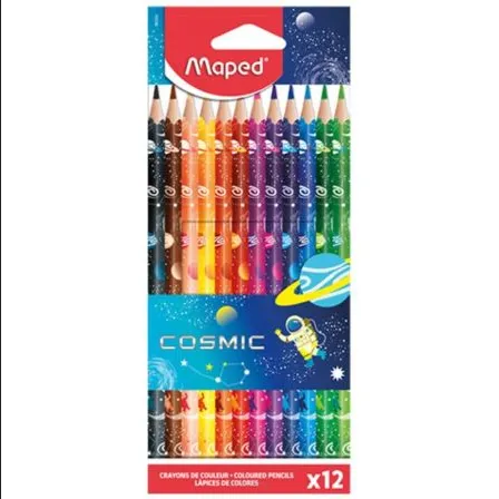 Kredki Ołówkowe MAPED Cosmicr 12 Kolorów