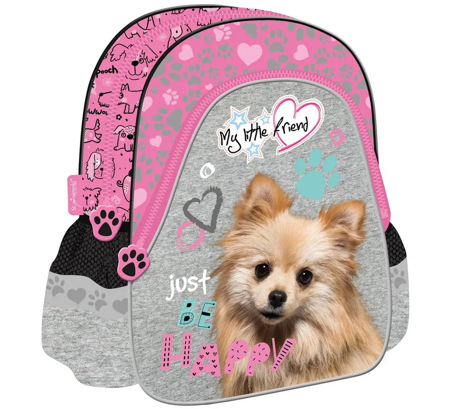 Plecak Przedszkolny My Litte Friend Pink Dog