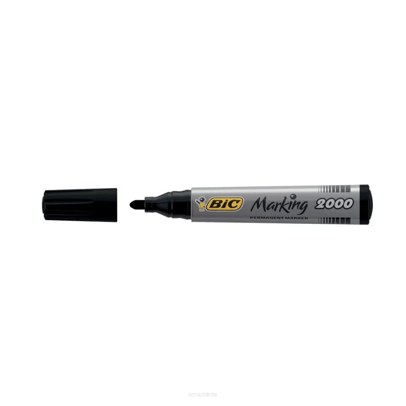Marker permanentny BiC Czarny końcówka okrągła