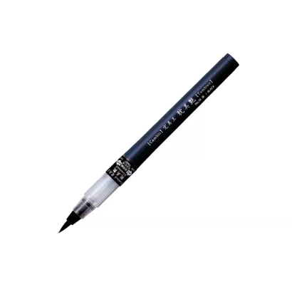 Brush Pen Kuretake Bimoji Cambio Tambien Black XO50T-020