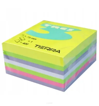 Kostka Neon Tres 75x75mm 400K