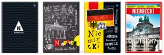Brulion A5 Krata 80 kartek Język niemiecki Interdruk - 3