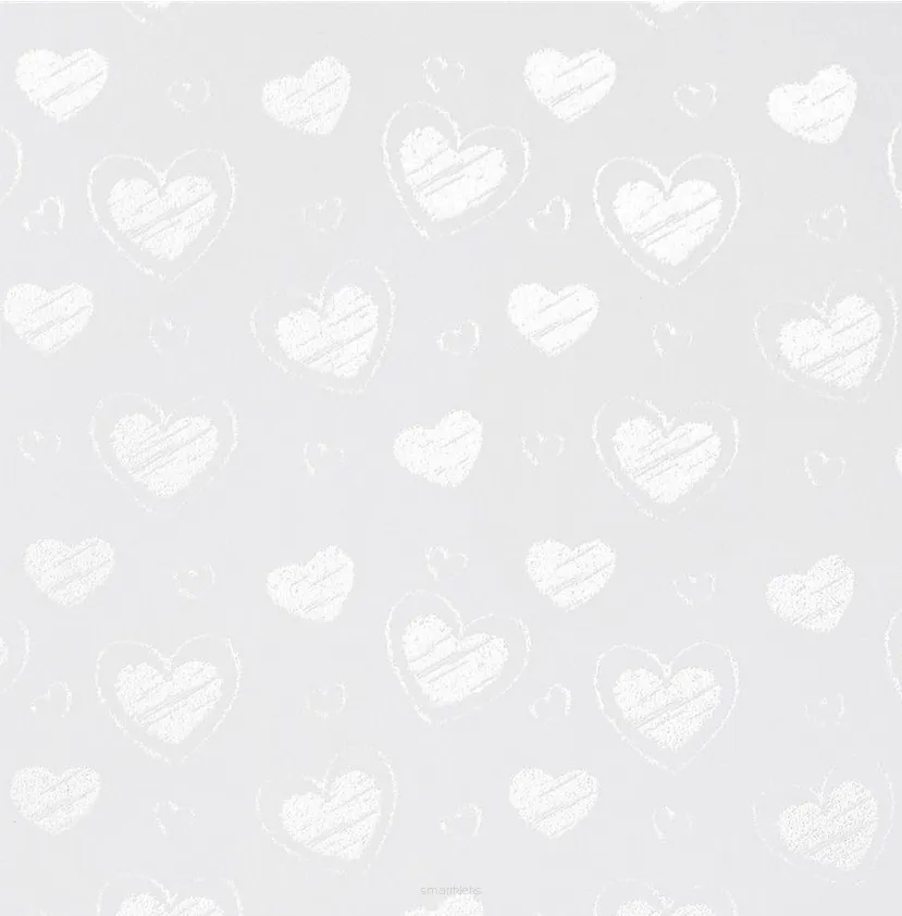 Karton Ozdobny Małe Serca Biały 220g Galeria Papieru smartkleks.pl