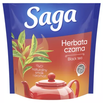 HERBATA SAGA CZARNA 75 TOREBEK